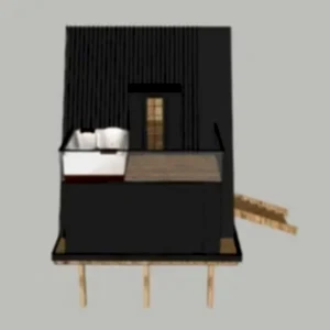 Teras tarafı çizim