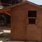 9 m2 bahçe depolama evi görsel