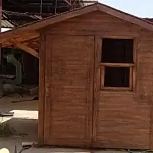 9 m2 bahçe depolama evi görsel