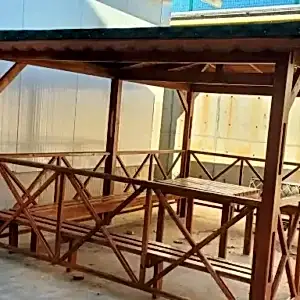 Ahşap Dikdörtgen Kamelya