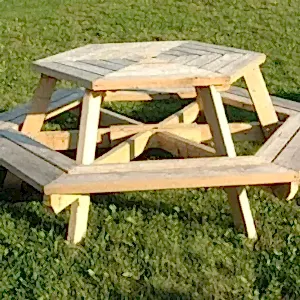 Altılı Piknik Masası