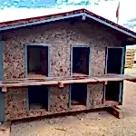 Dost Ahşap İki Katlı Kedi Evi