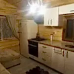 Mutfak Hazır Taşınabilir Ahşap ev Bungalov Ev