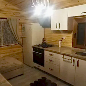 Mutfak Hazır Taşınabilir Ahşap ev Bungalov Ev
