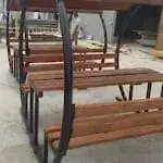 Yuvarlak Ahşap Kamelya - Görsel 2