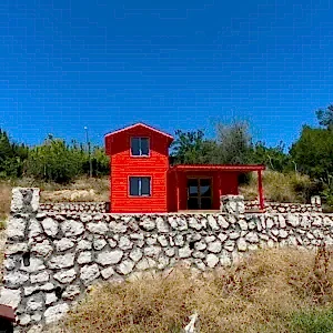 54 m2 ahşap bungalov ev