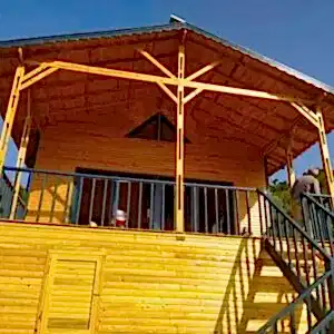 İki Katlı Sürdürülebilir Ahşap Ev Armoni Modeli Projesi