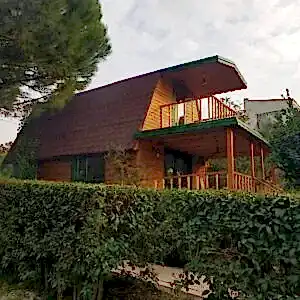 Fransız Mansard Çatı Ahşap Ev